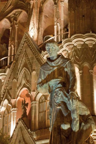 Mexico Statue of Fray Juan de San Miguel